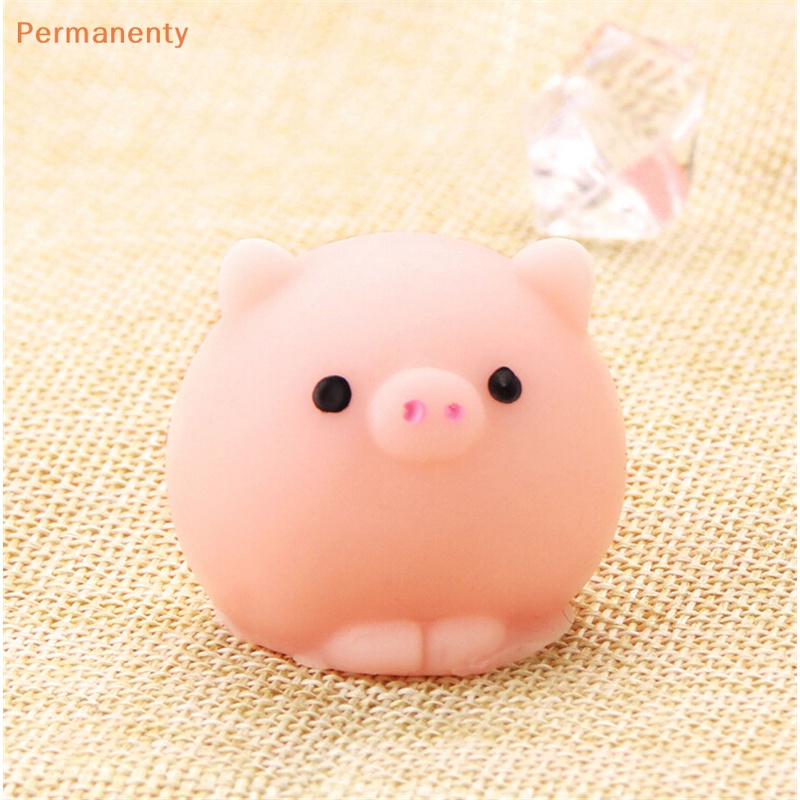 Đồ Chơi Nắn Bóp Đàn Hồi Giảm Stress Hình Chú Heo Mochi Dễ Thương