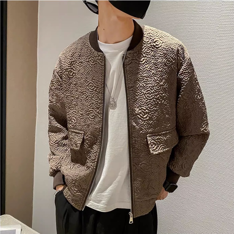 Áo Khoác Bóng Chày Phong Cách Đường Phố Thời Trang Xuân Thu Mới Cho Nam