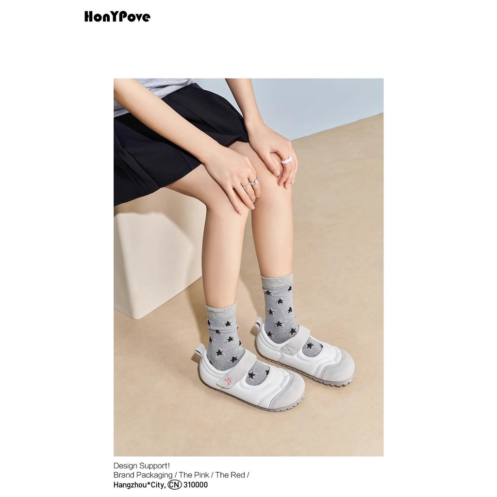 ✨Giày Thể Thao Mary Jane Đế Bằng Thiết Kế Mới Mùa Hè 2023
