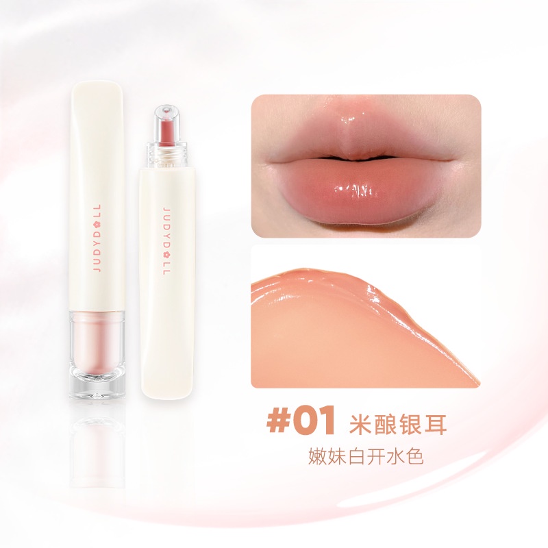 Son Bóng JudydollLip Dạng Thạch Dưỡng Ẩm Cho Môi Hiệu Ứng Gương