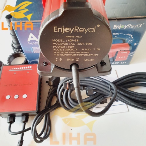 Máy Bơm Nước MARINE AQUA AC 15K-40K Điều Chỉnh 10 Tốc Độ - Bơm Bể Cá Enjoy Royal