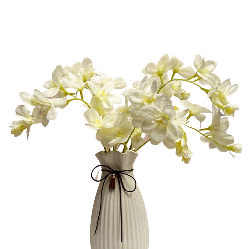 Hoa Lan Giả Hai Cánh Dùng Trang Trí Nhà Cửa / Tiệc Cưới / Giáng Sinh