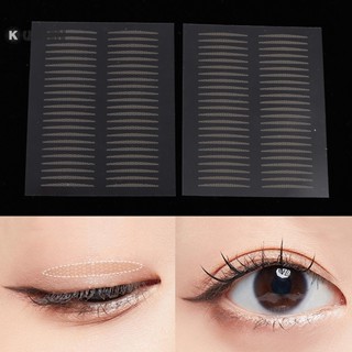 Kuzhen Băng Keo Lưới Dán Mắt Hai Mí Trong Suốt Tự Dính