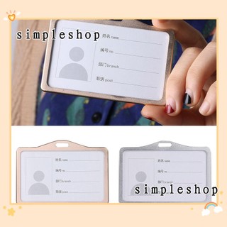 Vỏ đựng thẻ tên ID doanh nghiệp bằng hợp kim nhôm dạng dọc nhiều màu sắc đa năng tiện dụng