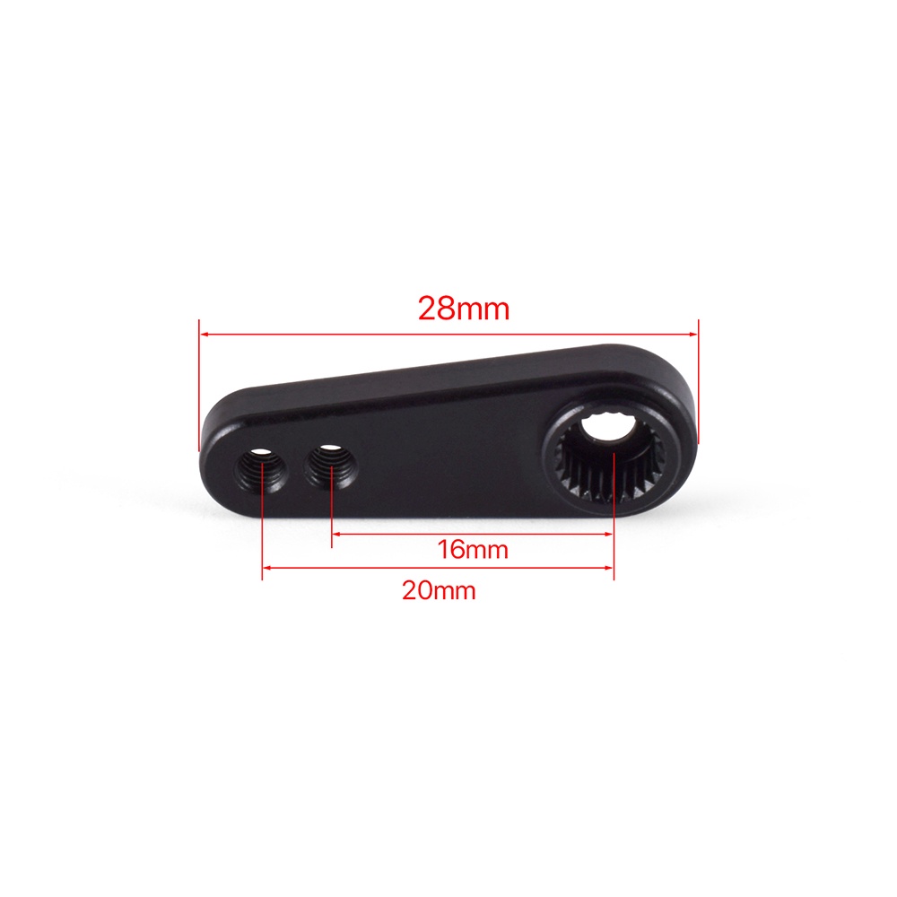Tay Lái Servo 9imod 25T 28mm Bằng Kim Loại Cho Xe Điều Khiển Tỉ Lệ 1 / 8 1 / 10