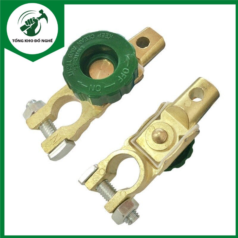 Công tắc ngắt mát bình acquy, Đầu khóa điện acquy xe hơi _ TKDN