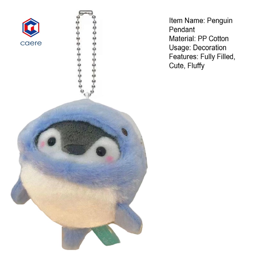 Thú Nhồi Bông Hình Chim Cánh Cụt Đeo Ba Lô Cho Bé Gái