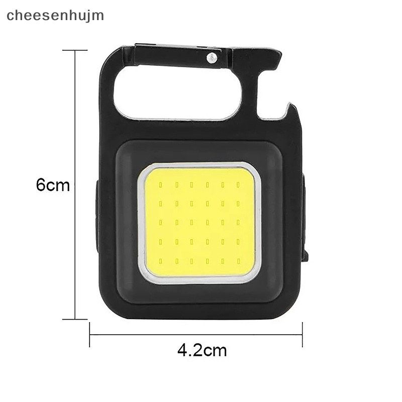 Đèn Pin mini Đa Năng Có Móc Khóa Tiện Dụng Dùng Khi Leo Núi / Làm Việc Ngoài Trời