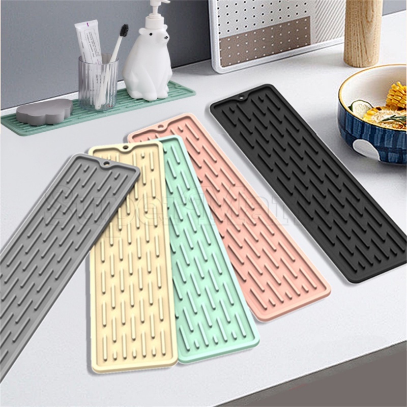Tấm Silicone Lót Bồn Rửa Chén Cách Nhiệt Chống Trượt Có Thể Gấp Gọn