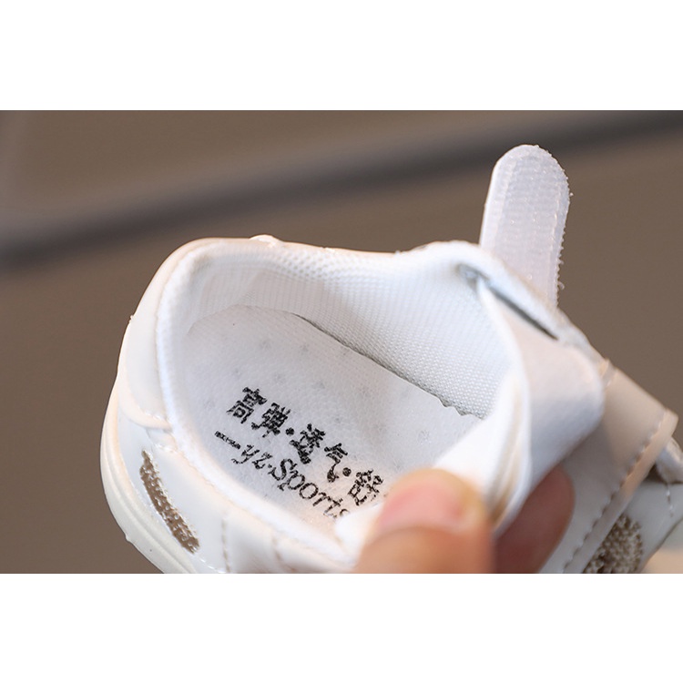 Giày Thể Thao Đế Mềm Siêu Nhẹ Thoáng Khí Phong Cách Hàn Quốc Cổ Điển Thời Trang Cho Bé Trai Và Gái