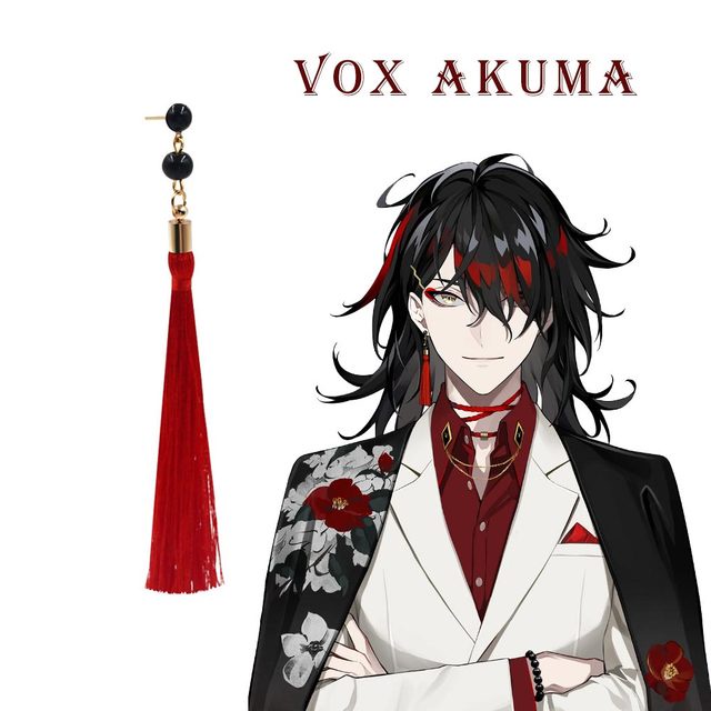 Bộ Vòng cổ + Bông Tai Hóa Trang Nhân Vật Anime Vtuber Luca Kaneshiro Hololive NIJISANJI EN Luxiem Ike Eveland