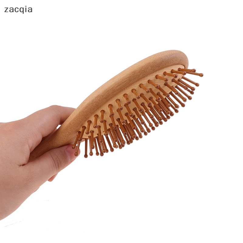 1 Lược Chải Tóc Massage Da Đầu Chống Tĩnh Điện Bằng Tre