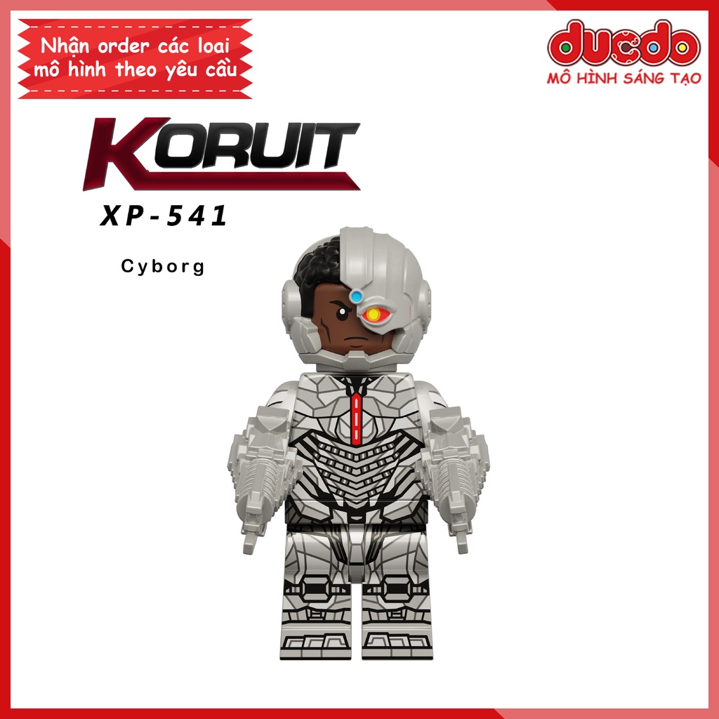 Minifigures các siêu anh hùng siêu chất Flash - Đồ chơi Lắp ghép Xếp hình Mini SuperHero Koruit KT1071