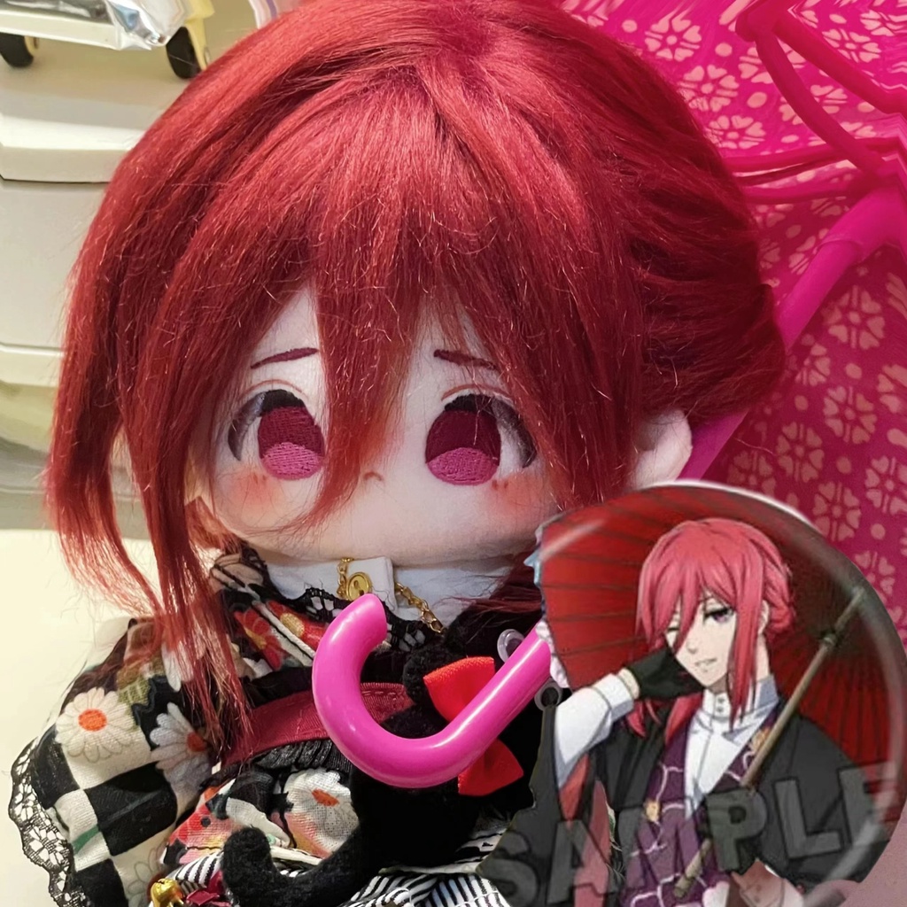 20 cm búp bê màu xanh khóa hyoma chigiri plushie búp bê sang trọng quần áo bông thay đổi quần áo trang phục trang phục cosplay anime one-piece cotton cross-dressing