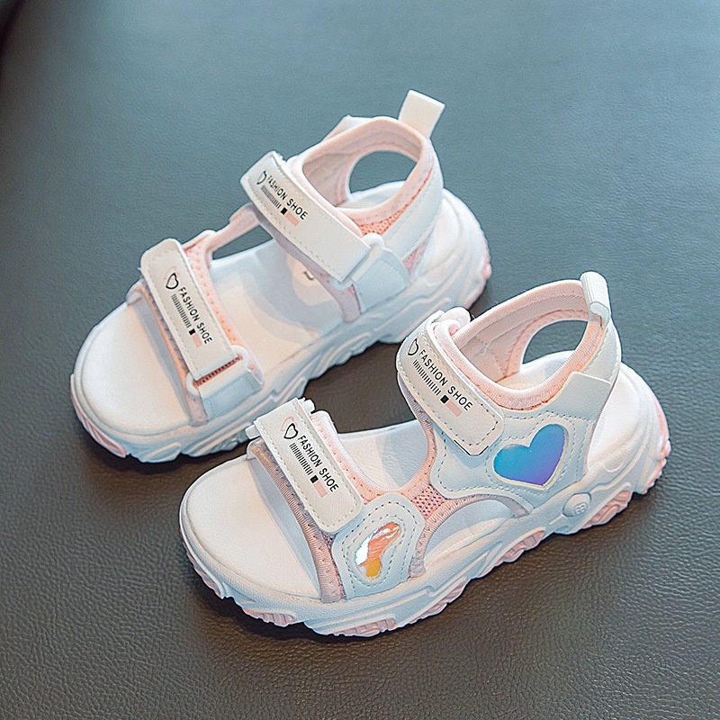 Giày Sandal Đế Mềm Chống Trượt Thời Trang Mùa Hè Hàn Quốc 2023 Cho Bé Gái