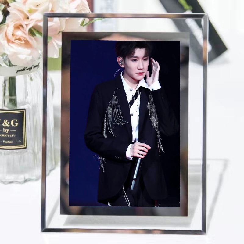 Khung Ảnh Pha Lê Wang Yuan Yi Yang Qianxi Nhóm Nhạc Tfboys