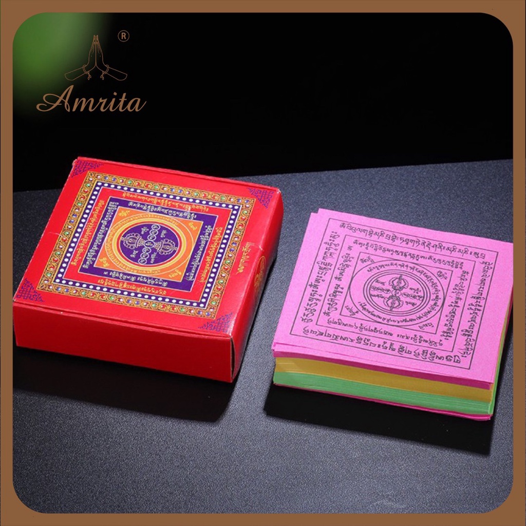 Kinh Văn Cúng Sur - Kinh văn giấy hỏa tịnh Bộ giải thoát Tagdrol - giảm nghiệp, siêu độ - Amrita