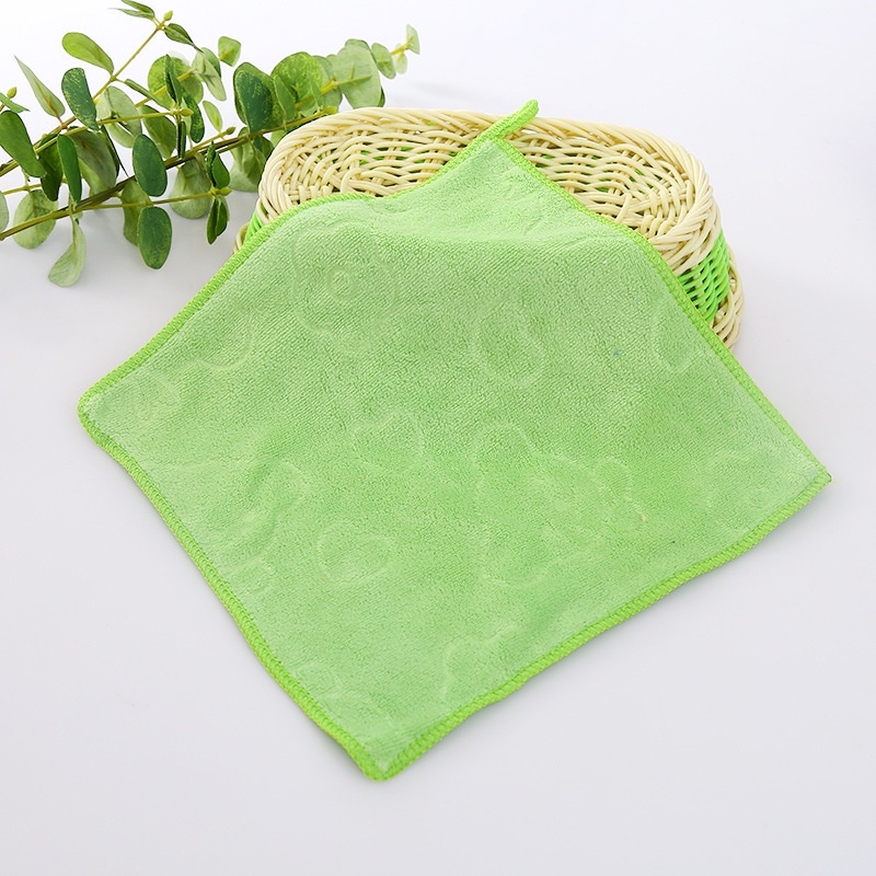 Dualswish Khăn Lau Hình Vuông Bằng Sợi Nhỏ Mềm Mại Đa Năng Khô Nhanh Thân Thiện Với Da Trẻ Em