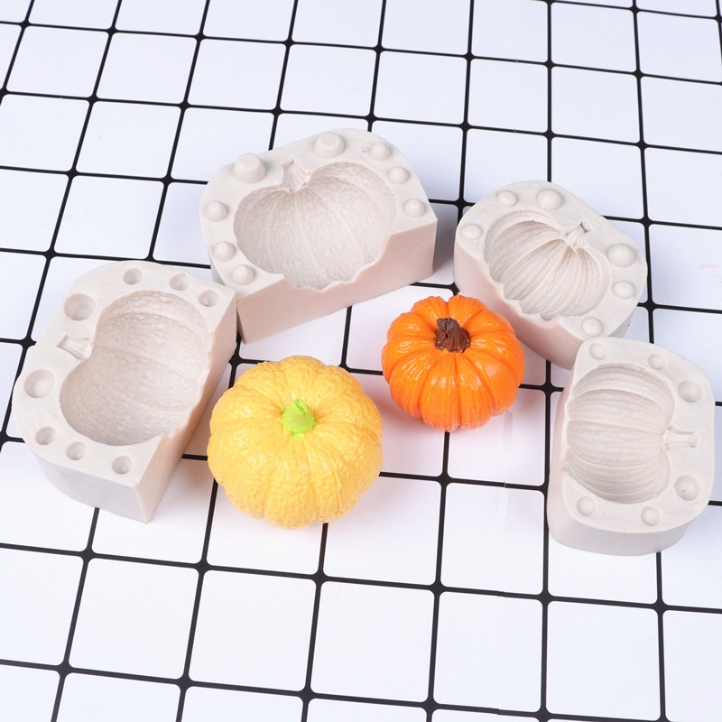 Khuôn Silicone Làm Bánh Hình Bí Ngô Halloween