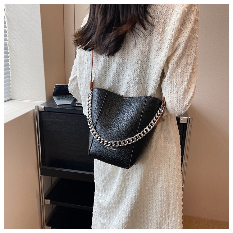 Túi Xách Da PU Màu Trơn Cỡ Lớn Thời Trang 2023 Cho Nữ