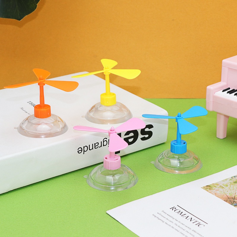 Chong chóng gắn mũ bảo hiểm nhiều màu,trang trí mũ nón đẹp và độc - Tặng kèm keo dán 3M siêu chắc