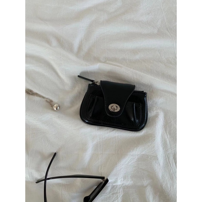 Túi Đeo Chéo Mini Bằng Da Bóng Phong Cách Hàn Quốc Thời Trang 2023 Cho Nữ