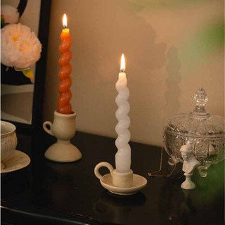 Giá Đỡ Đèn Cầy Bằng Sứ Màu Trắng Phong Cách Bắc Âu Độc Đáo Trang Trí Nhà Cửa / Tiệc Cưới
