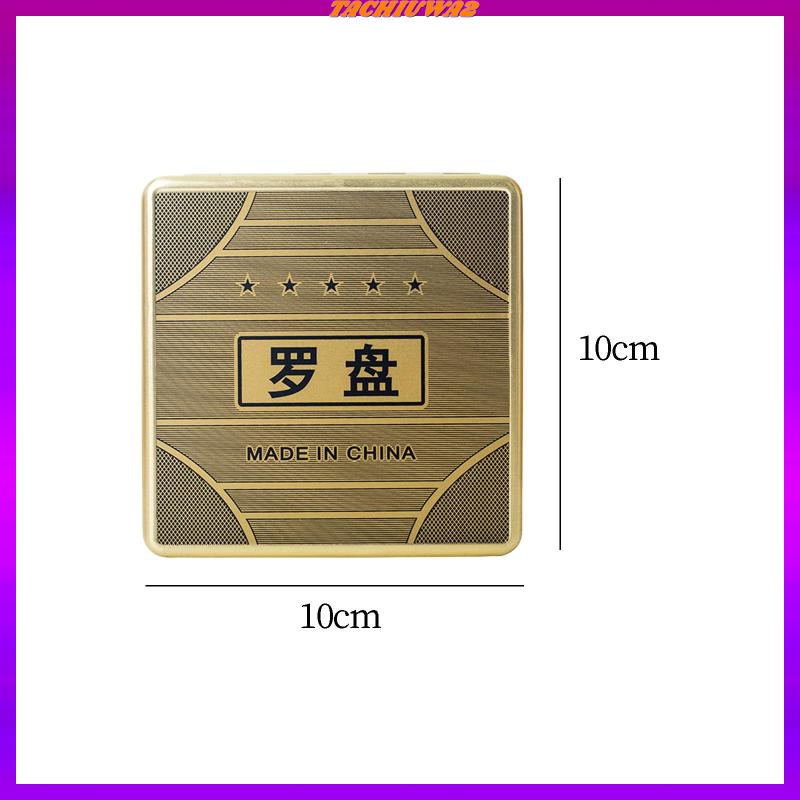 Feng Shui Luo Pan La Bàn Cỡ Nhỏ Độ Chính Xác Cao Chuyên Nghiệp Dùng Khi Đi Cắm Trại