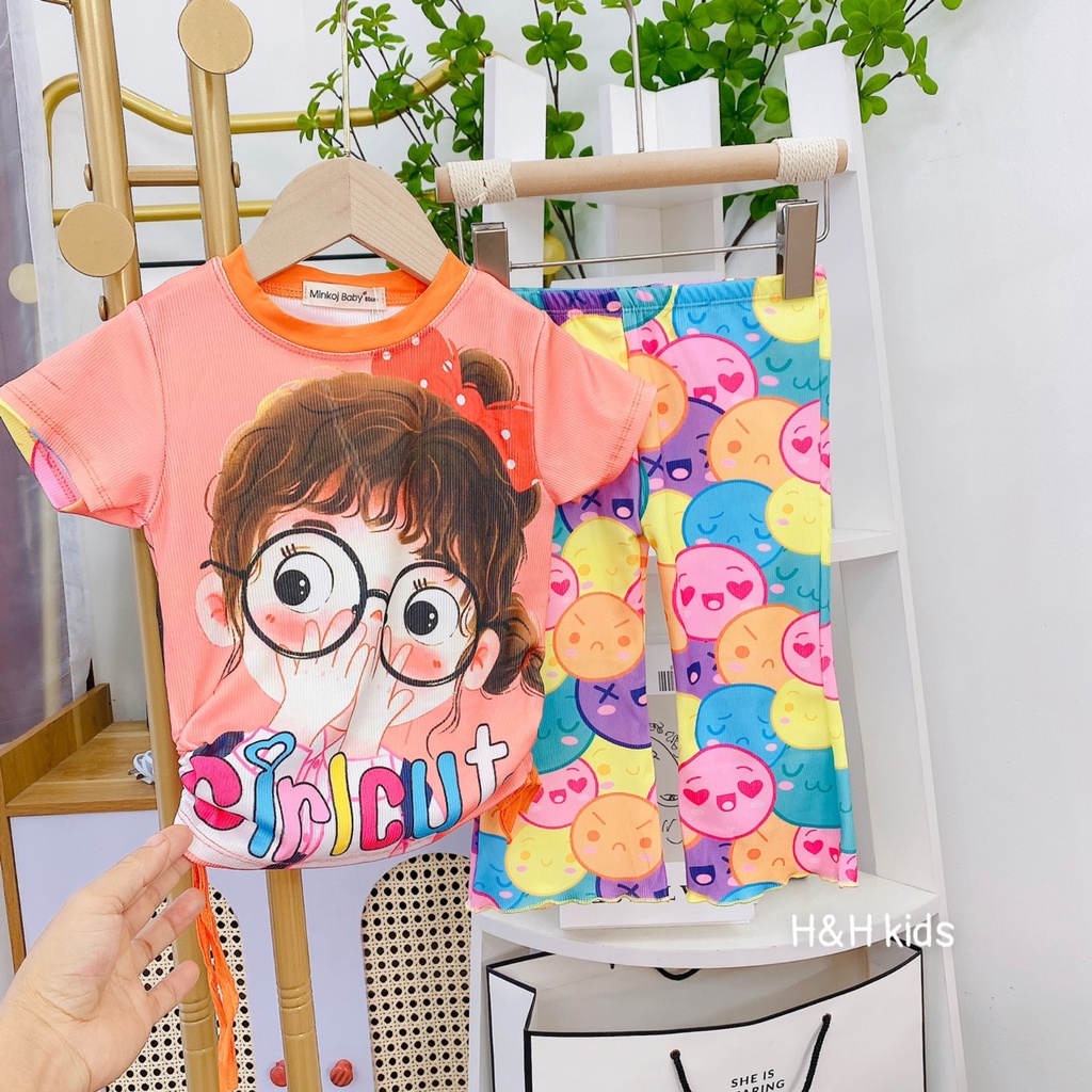 SET THUN TĂM LẠNH HÈ HOẠ TIẾT SIÊU XỊN CHO BÉ