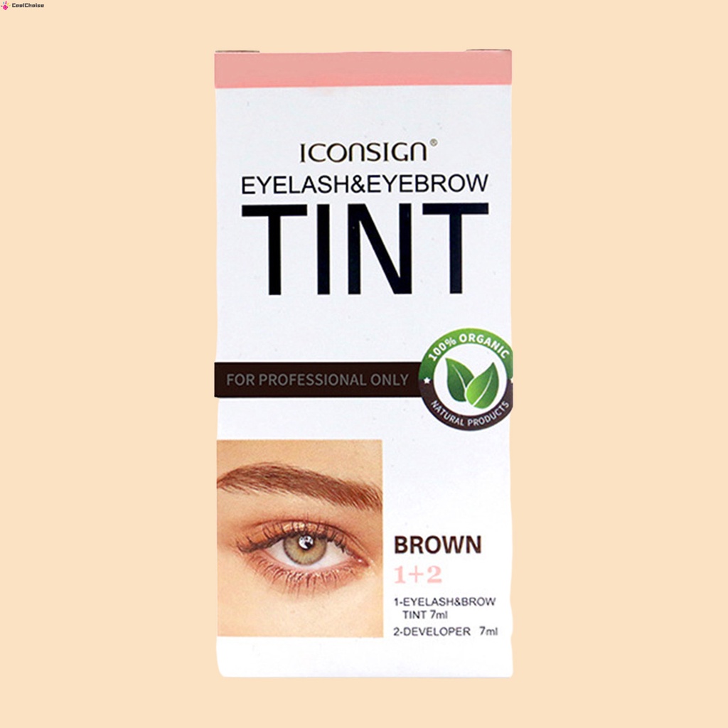 Lash and brow tint kit long-lasting professional eyelash and eyebrow coloring