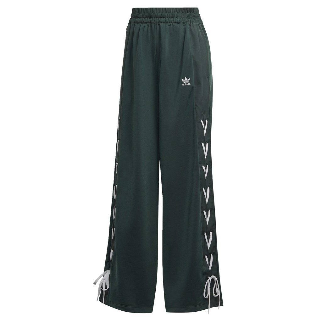 adidas Phong cách sống Quần Ống Rộng Đan Dây Always Original Nữ màu xanh lá HK5086