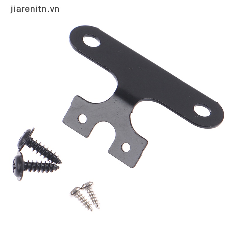 Jiarenitn 1pc thép không gỉ màu đen xe hơi phía sau giá đỡ máy ảnh vỏ máy ảnh vn