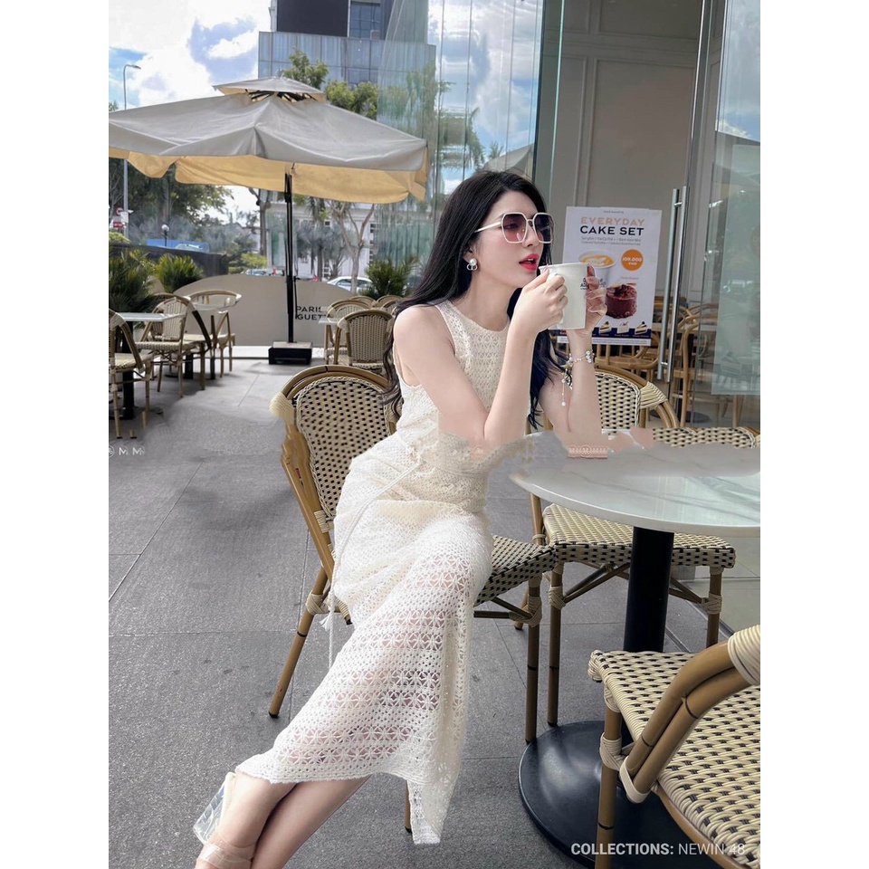 Đầm Sát Nách Ren G.u