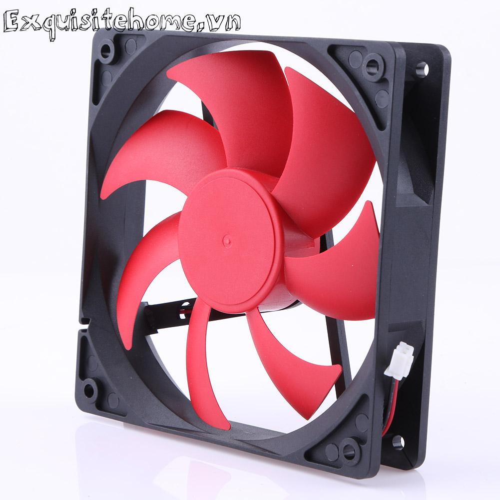 Quạt làm mát 2pin 12cm 120mm dc12v 1800r 120x120x25mm cho pc