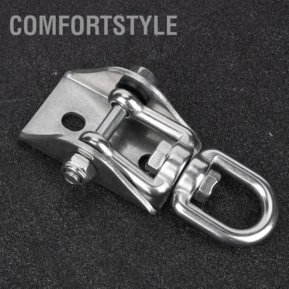 Comfortstyle Thép không gỉ Xoay Võng Xích Đu Móc Treo Cố Định Đĩa Ghế Bộ Phụ Kiện