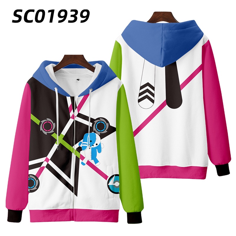 Umamusume pretty derby cosplay costume tuần đặc biệt tokai teio grass wonder silence suzuka unisex 3d hoodie zipper áo khoác có mũ trùm đầu