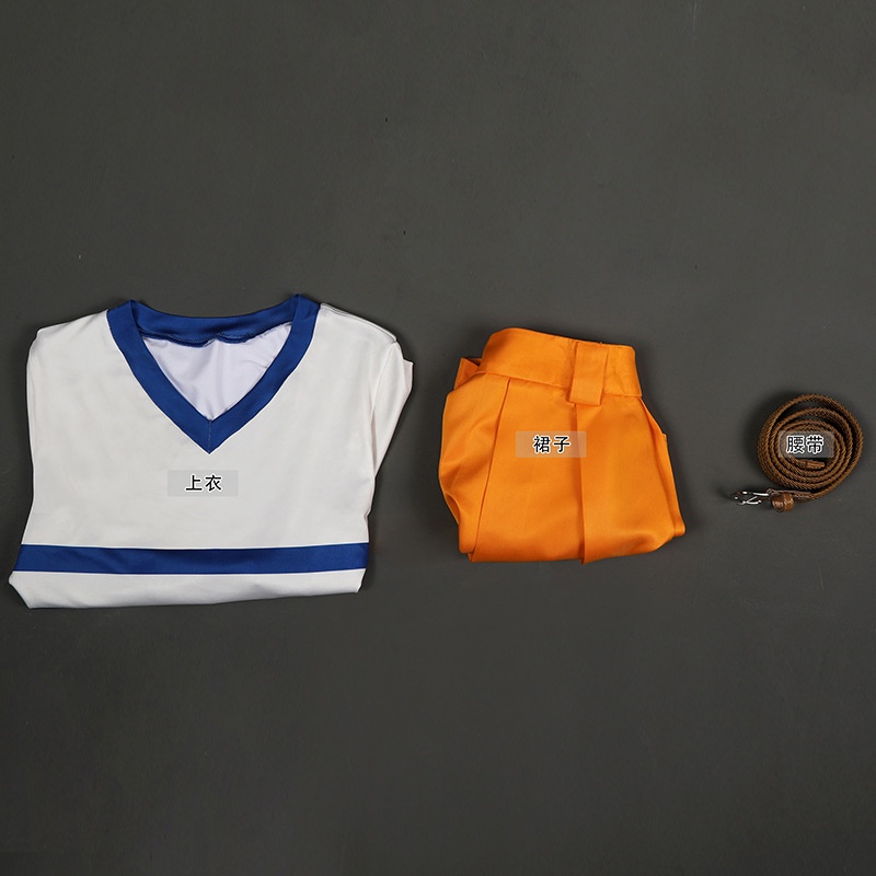 Sq2 one piece nami cosplay trang phục áo phông váy thắt lưng anime nami cos halloween party