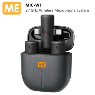Micrô gắn ve áo lavalier không dây cho iphone điện thoại di động android loại c phát trực tiếp youtube ghi âm vlogging boya mic-w1