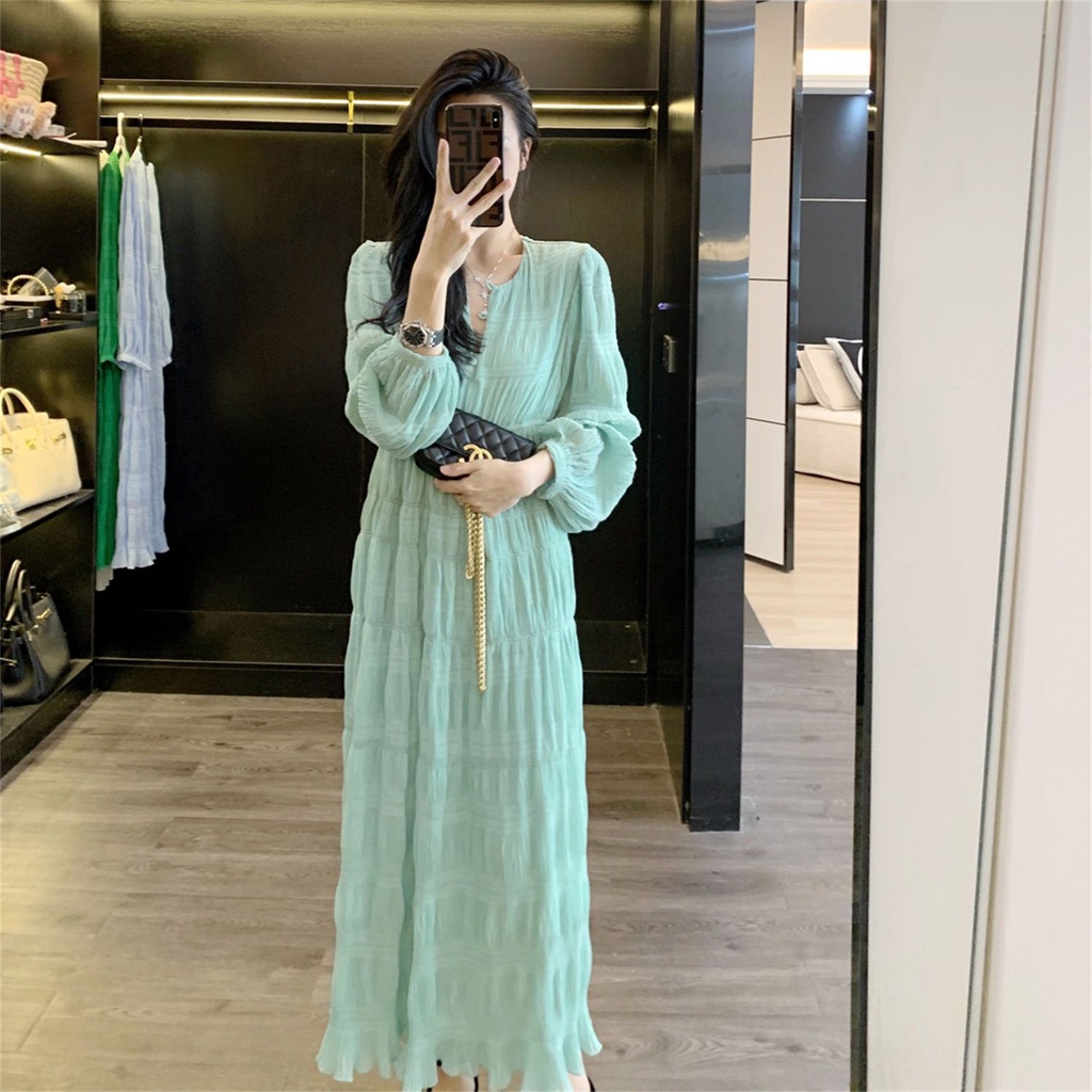 Đầm Thiết Kế Mới Xinh Xắn Thời Trang Mùa Xuân Hè Theo Phong Cách Pháp Cho Nữ