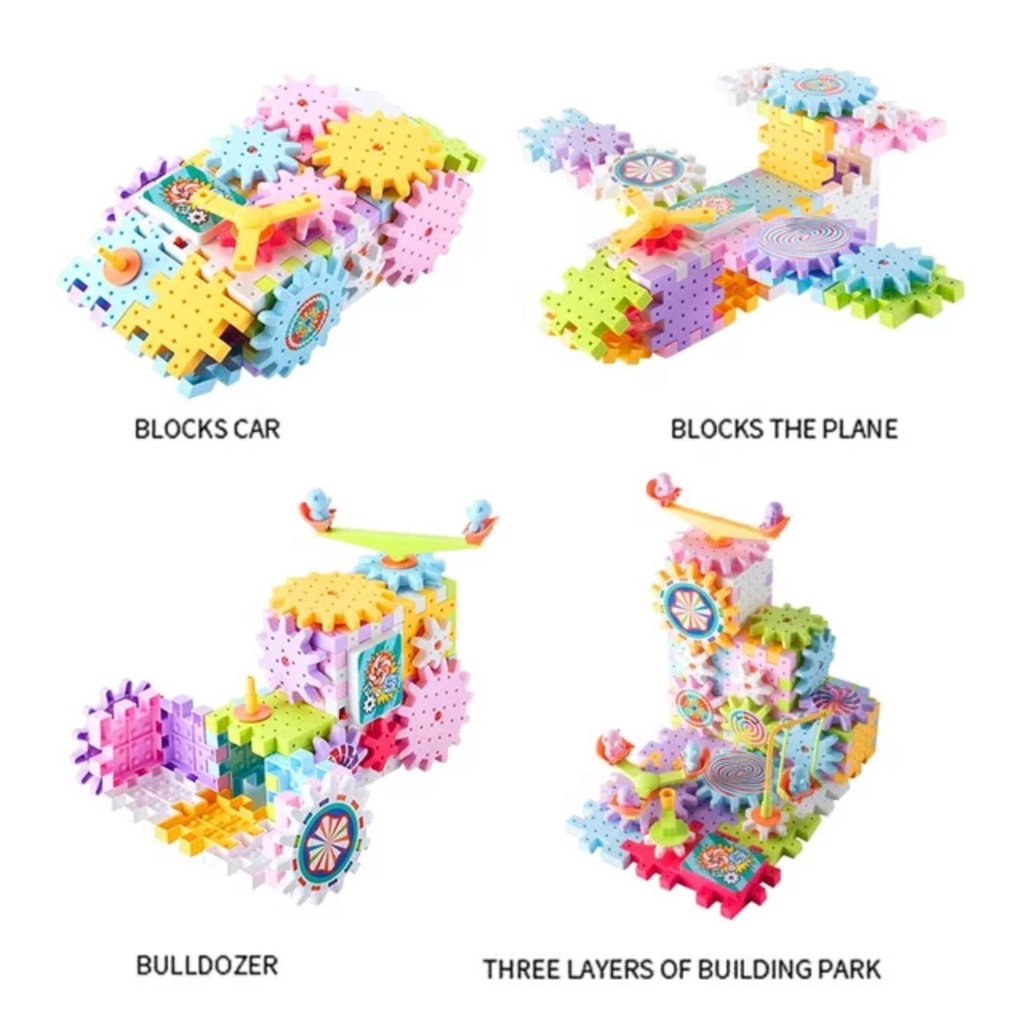 Đồ Chơi Lắp Ráp Bánh Răng Vòng Xoay Chuyển Động 83,135 Chi Tiết, Xếp Hình Giáo Dục Thông Minh Cho Bé- Thepooh