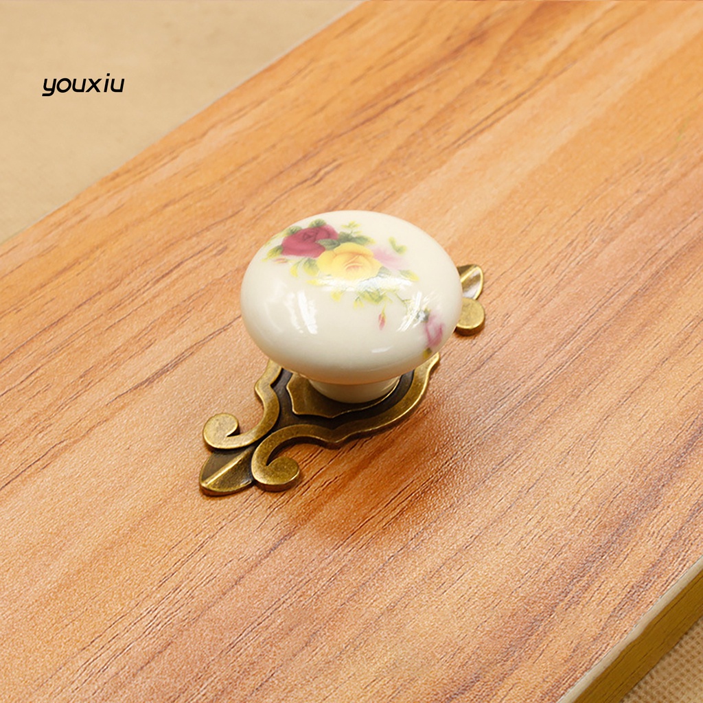 Yi * Tay Nắm Cửa Hình Tròn Bằng Gốm Dày Thoải Mái Cho Nội Thất 10.vn