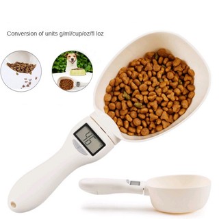 Cân nhà bếp điện tử đo kỹ thuật số muỗng thức ăn cho thú cưng với màn hình lcd dụng cụ nhà bếp cho sữa đường cà phê quy mô cho thú cưng