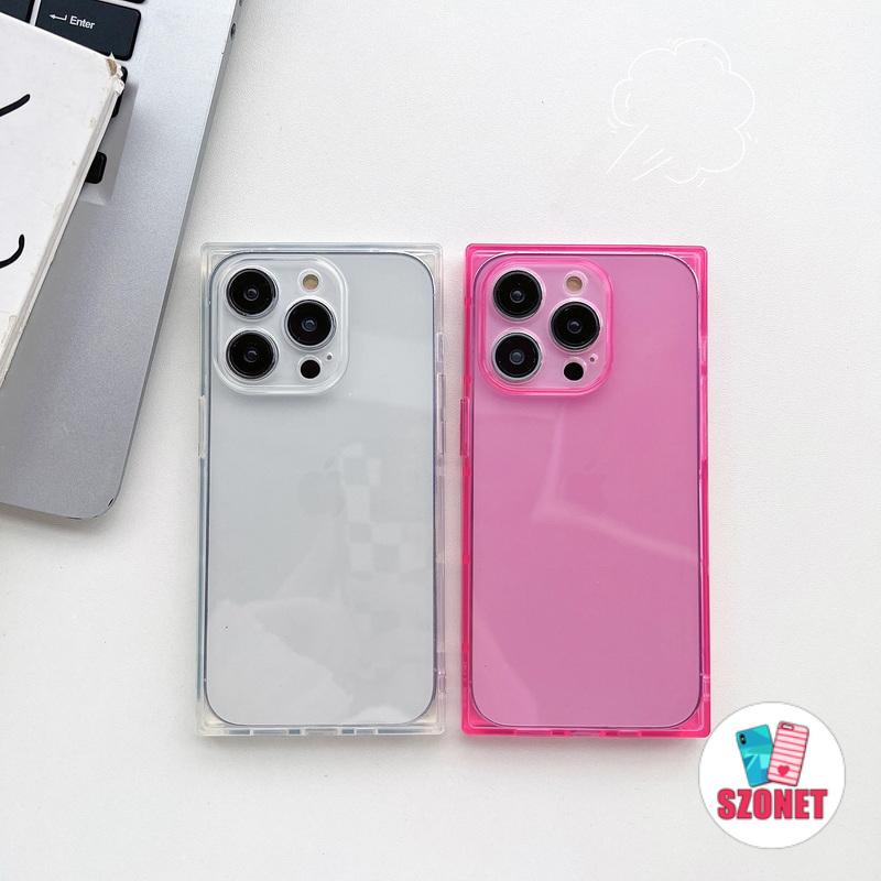 Ốp Điện Thoại Mềm Trong Suốt Chống Sốc Màu Dạ Quang Cho iphone 15 13 12 11 pro max 15 plus