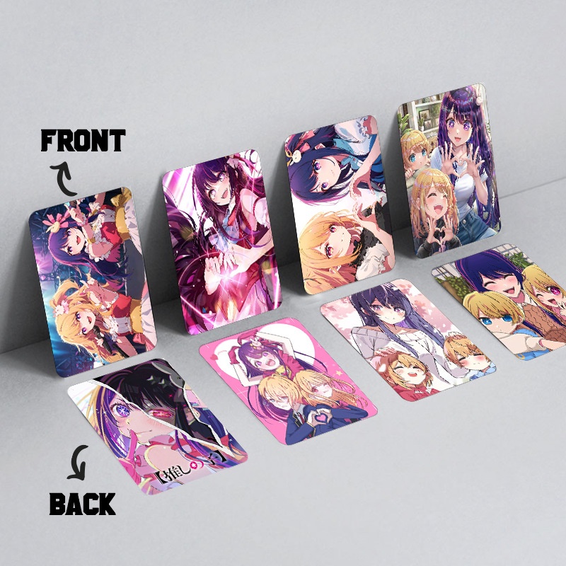 Anime OSHI NO KO Photocard Hoshino Rubii Double Sided Lomo Card 60pcs/box