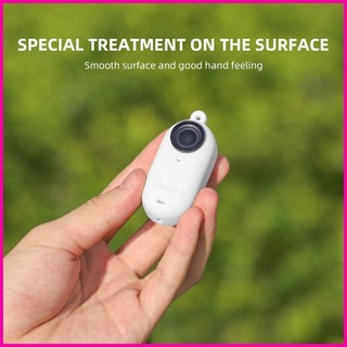 Silicone thumb camera skin cover lens body protector sleeve cover with anti-lost lanyard for insta360 go 3 camera lrnvn