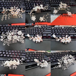 Tổng Hợp Cài tóc bà Sui tóc đám cưới tóc tiệc đơn giản  2024 Giangpkc   Phụ kiện cưới Giang
