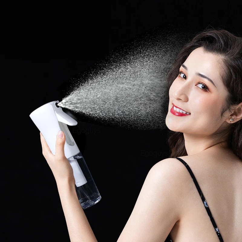 Bình Xịt Phun Sương Siêu Mịn Trong Suốt Áp Suất Cao Chuyên Dụng Cho Thợ Làm Tóc