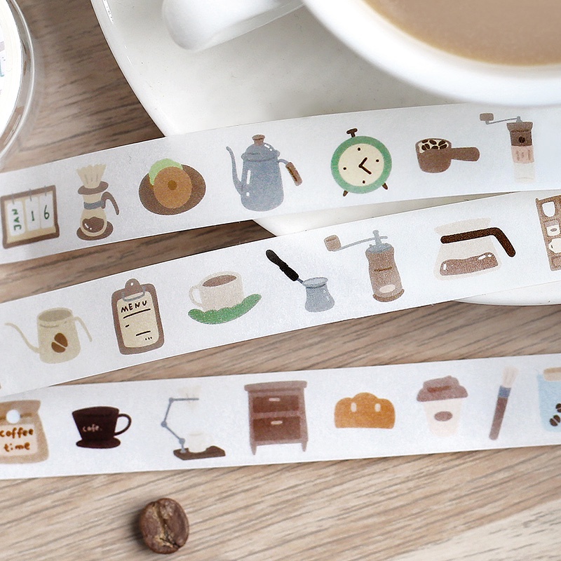 Enwei 15mm * 3m  lovely journal masking tape washi paper washi tape scrapbooking material scrapbook kit