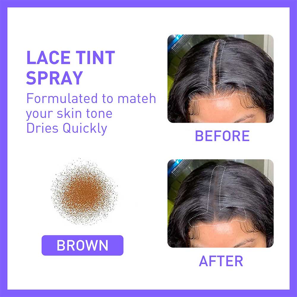 Spray Matching Skin Tones No Residue Lace Melting Spray for Wigs