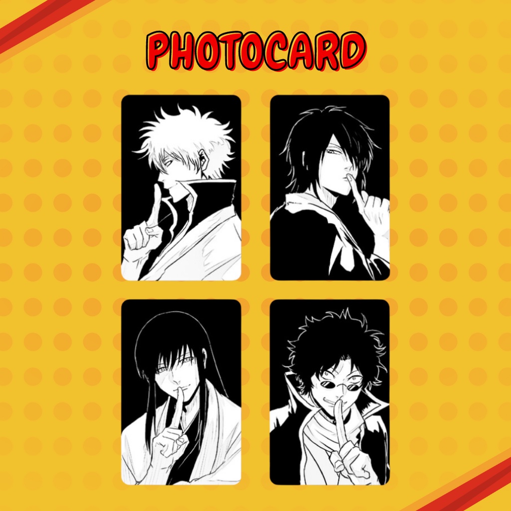 FREESHIP ⭐️ Card Bo Góc Gintama JOY 4 Nhương Di Chí Sĩ - Cán Màng Nhám Chống Xước - Kháng Nước Nhẹ